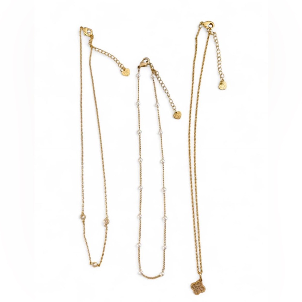 3 Different Evry Jewels Necklaces